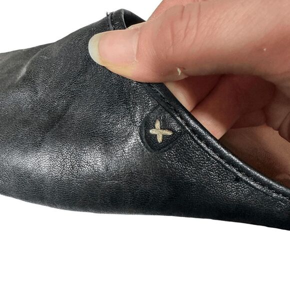 Frye Melanie mule black 8 clog - Picture 10 of 10